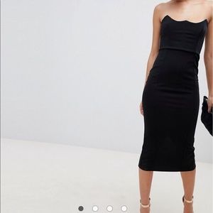 Wired Bodycon Midi Dress